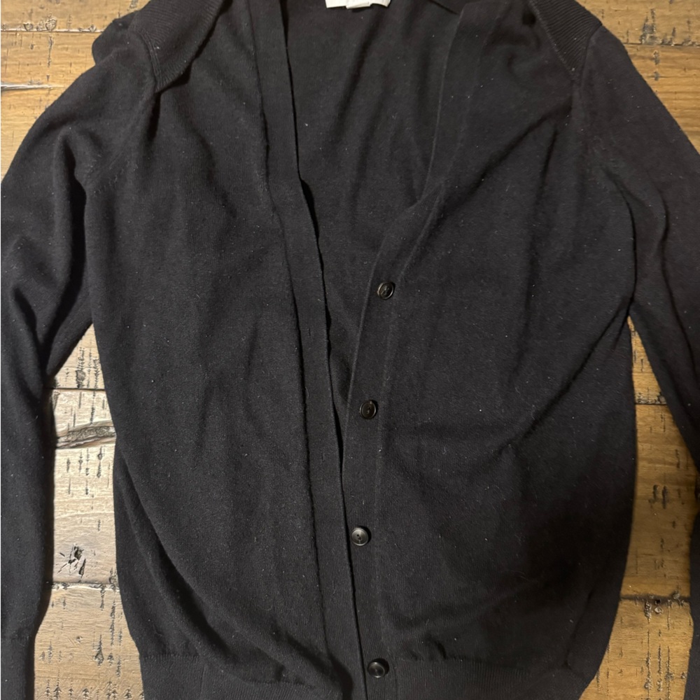 Alexander wang black cardigan